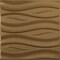 Ekena Millwork 19 5/8in. W x 19 5/8in. H Swell EnduraWall Decorative 3D Wall Panel Covers 2.67 Sq. Ft. WP20X20SSCGH - alternate 1